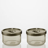 Jenaer Glas,Storage Spice Jar Small  Set Of 2